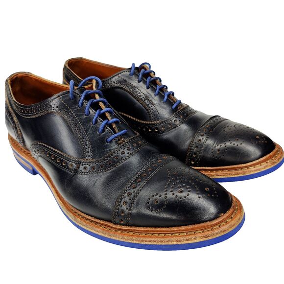 Allen Edmonds "Strandmok" Cap-Toe Oxfords Mens 10 1/2 B Made in USA